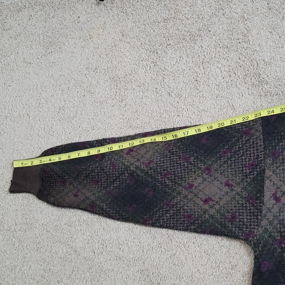 Vintage Grandpa Britches Georgetowne Mens Sweater L Holiday Ski 100% Wool - Picture 8 of 8